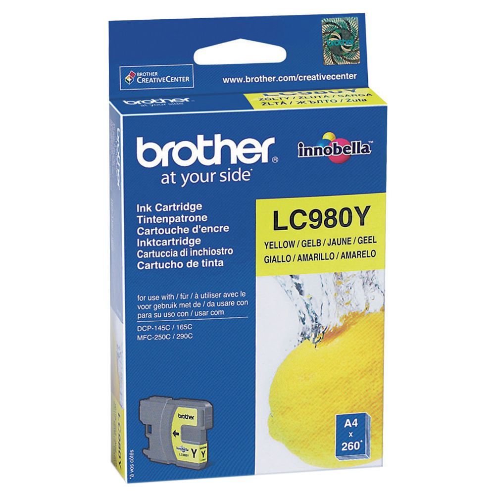 Brother Lc980 AMARELO
