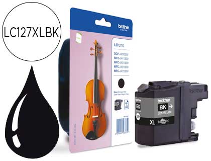 Brother Lc127 Xl Preto