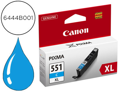 Canon Cli551xl Azul 