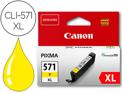 Canon Cli571xly	 Amarelo