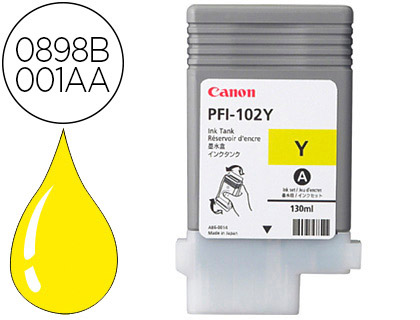 Canon Pfi102y Amarelo