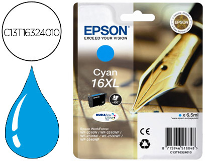 Epson T163240 Azul Alta Capacidade