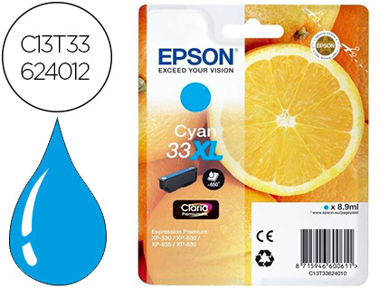 Epson 	T336240	Azul  - T33xl