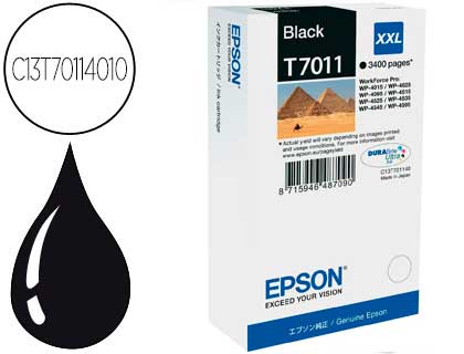Epson T701140 Preto