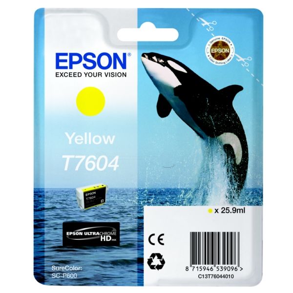 Epson T760440	Amarelo