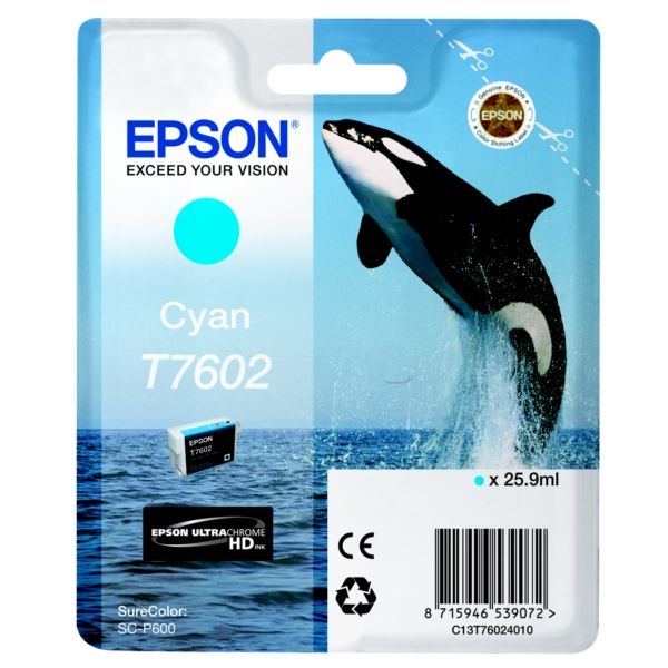 Epson T760240	Azul