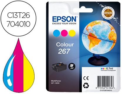 Epson T26704010	Cores - T267