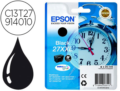 Epson T27914010 Preto - T27xxl