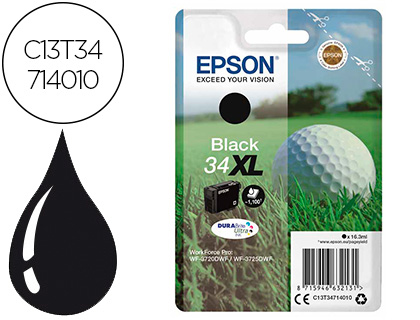 Epson T34714010 - T34xl Preto 