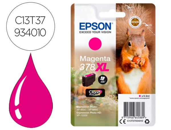 Epson T379340 (378xl) Magenta 