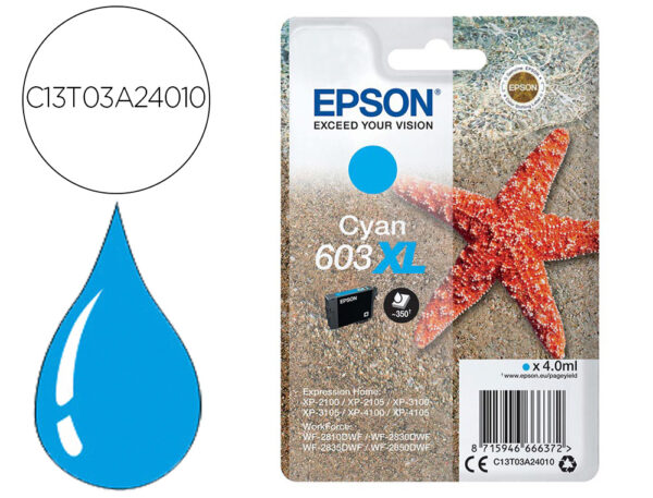 Epson T03a240 (603xl) Azul 