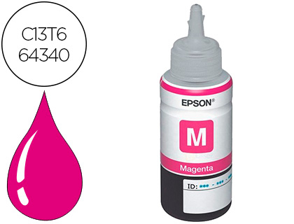 Epson T664340 Magenta Garrafa 