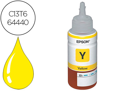Epson T664440 Amarelo Garrafa 