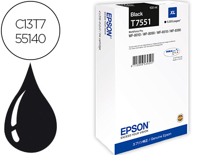 Epson T755140	Preto - Xl