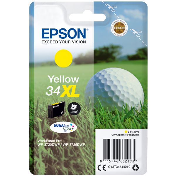 Epson T34744010 - T34xl Amarelo 