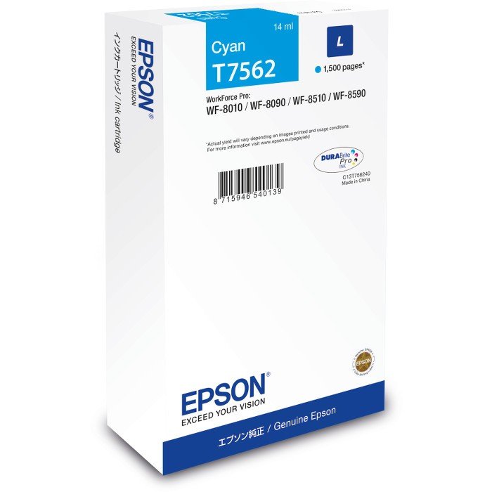 Epson T756240	Azul  - L