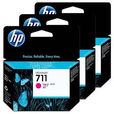 Hpcz135a- Pack  3 Magenta - Hp711