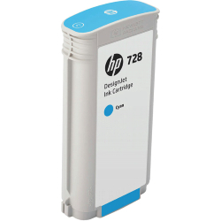 TINTEIRO ORIGINAL HP 728 - Hp f9j67a	Azul - 130ml