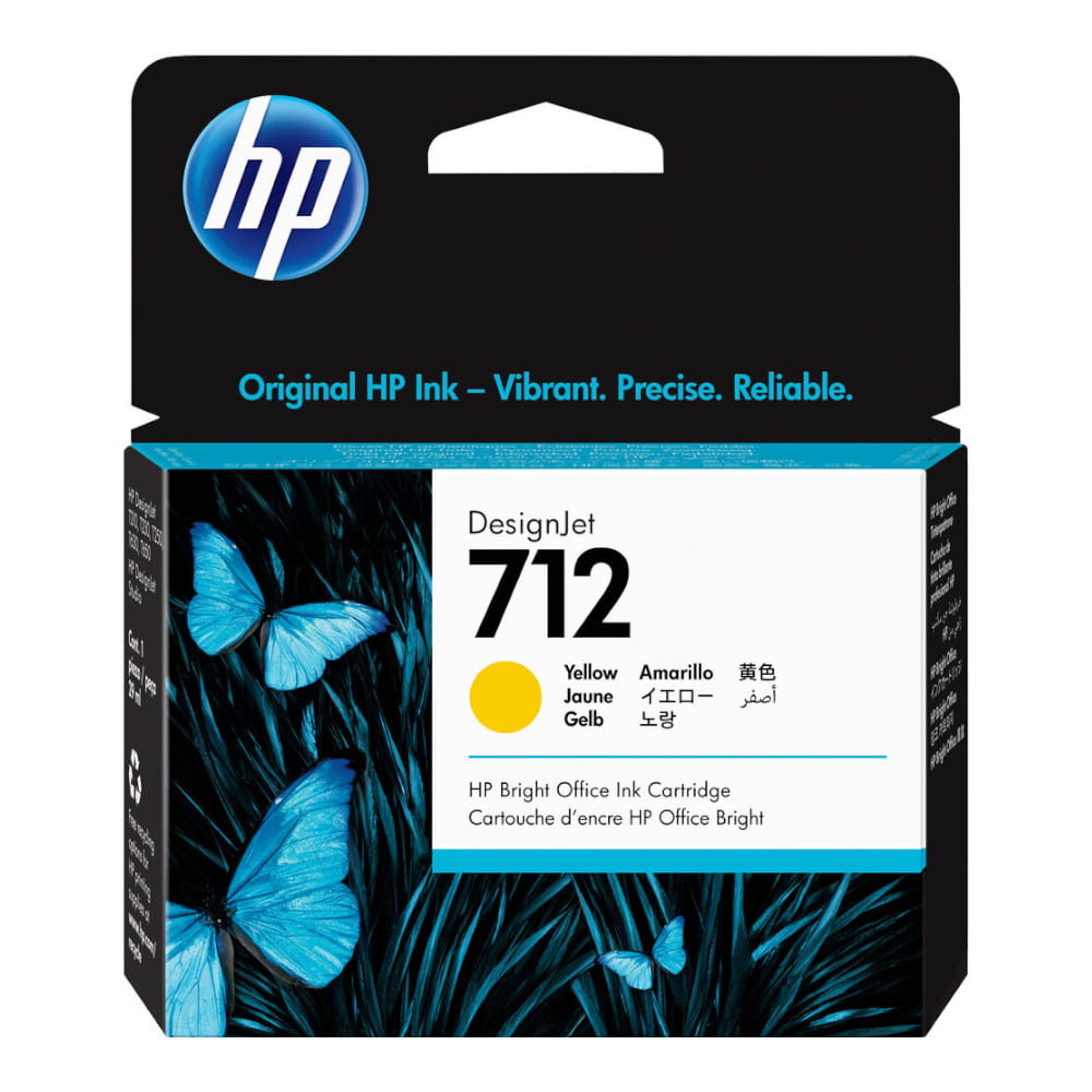Hp712 Amarelo - Hp3ed69a