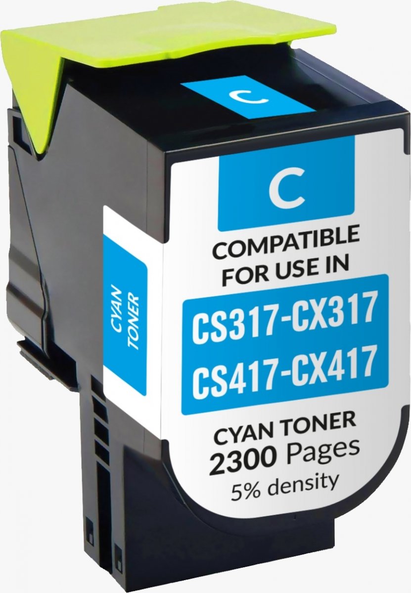 Lexmark Cs317/ Cx317/cs417/ Cx417/cs517/ Cx517 Azul Generico