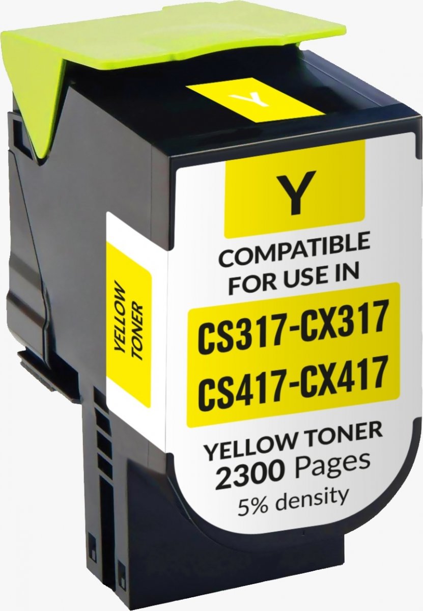 Lexmark Cs317/ Cx317/cs417/ Cx417/cs517/ Cx517 Amarelo  Generico