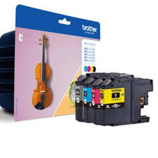 Pack 4 Brother Lc127xl + Lc125xl ( 1 Cada Cor ) 