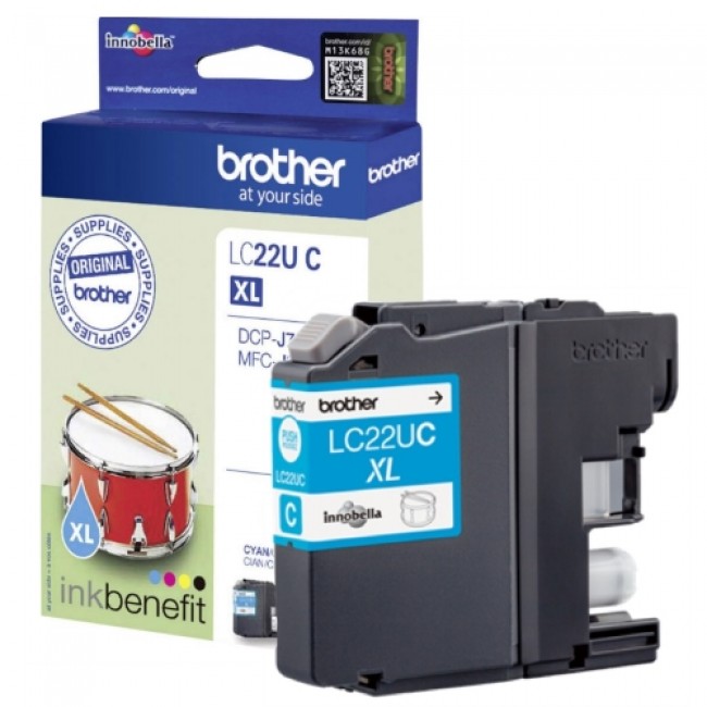 Brother Lc22ec	Azul	