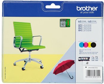 Pack 4 Brother Lc229 + Lc225xl 