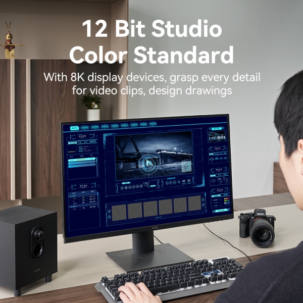 Vention Cabo HDMI Macho a HDMI Macho 2.1 8K - 1m - Cor azul