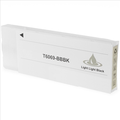 Epson T606900	Cinzento Claro Compativel 