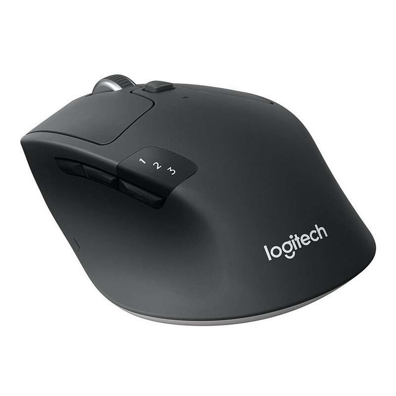 Rato sem fios Bluetooth Logitech M720 Triathlon - 1000 dpi - 7 botões - Destro - Preto