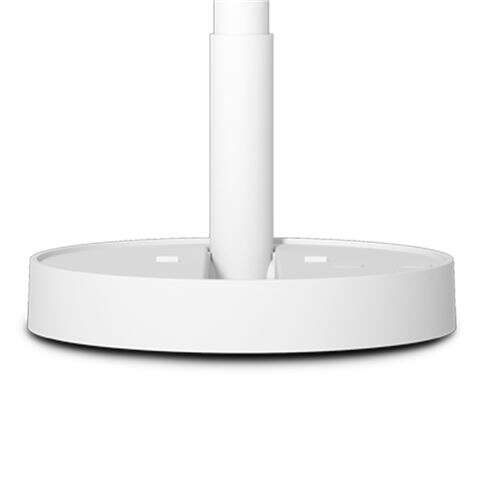 Ventilador de Mesa Dobrável Portátil Muvip 6,5W 19cm Diâmetro - 4 Velocidades - Ângulo Ajustável até 90º - Autonomia até 21h - Cor Branco