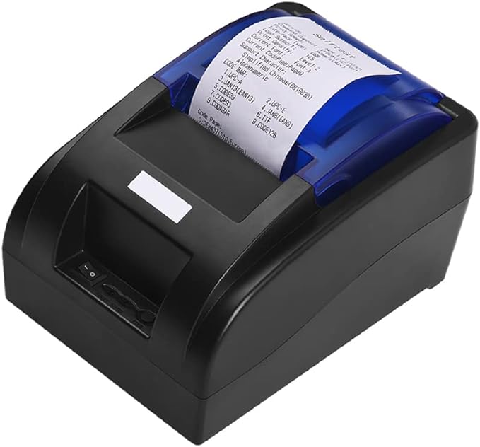 Unykach POS5 Impressora Termica de Recibos - Velocidade 230mm/s - USB, RJ-45, RJ-12 y RJ11