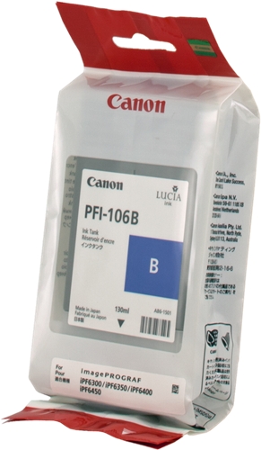 Canon Pfi106b Azul