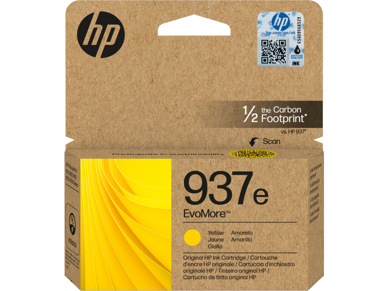 HP937e Amarelo  Alta Capacidade - 4S6W8NE