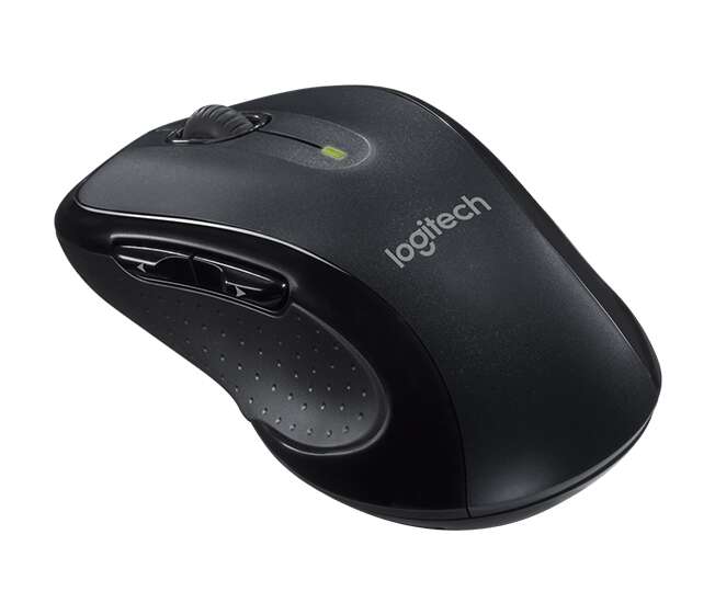 Rato Laser Sem Fios Logitech M510 USB 1000dpi - 7 Botões Programáveis ​​​​- Uso por Destros - Preto
