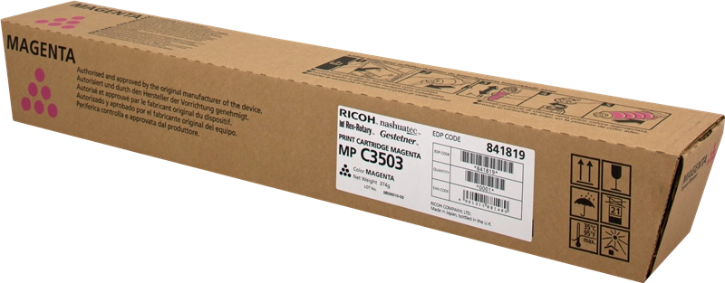 Ricoh Aficio MPC3003/ MPC3004/ MPC3503/ MPC3504/ MPC4504/ MPC5504/ MPC6004 Magenta