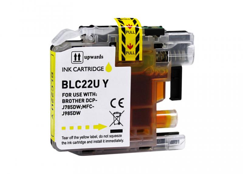 Brother Lc22u Amarelo Compativel