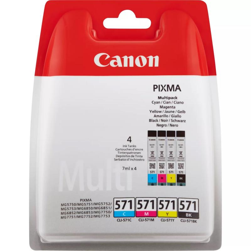 Canon Kit - Cli571bk/cli571c/ Cli571m/cli571y	
