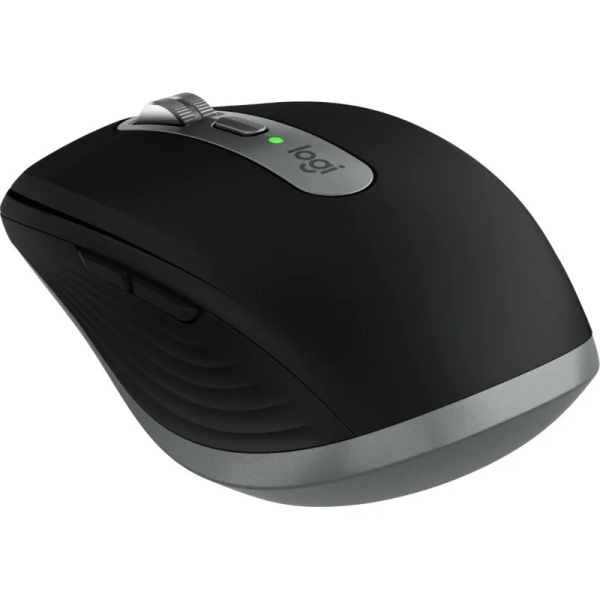 Rato Bluetooth Logitech MX Anywhere 3s 8000 dpi - Multidispositivo - Personalizações específicas para macOS - 5 botões - Utilização para destros - Preto/Cinzento