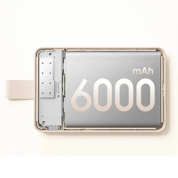 Xiaomi Magnetic PowerBank 6000mAh Magnético - USB-C Dual - Carga Rápida 15W