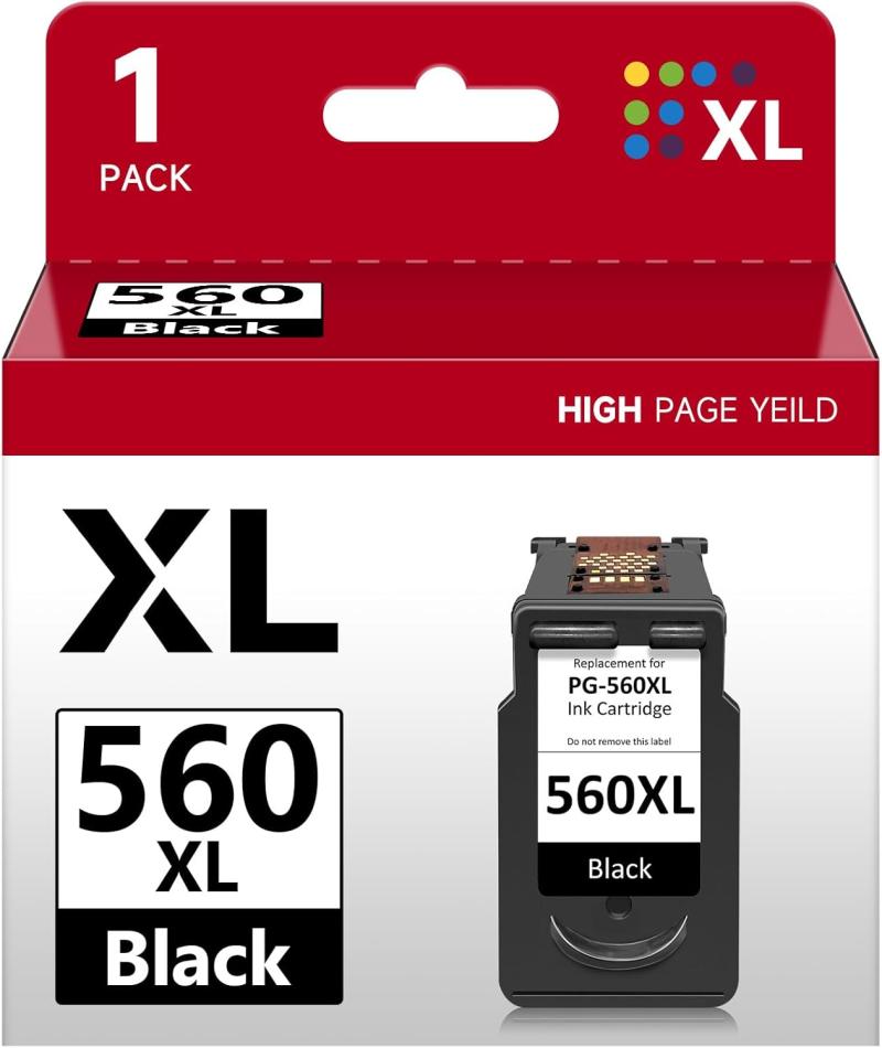 Canon Pg560xl Preto Alta Capacidade Compativel