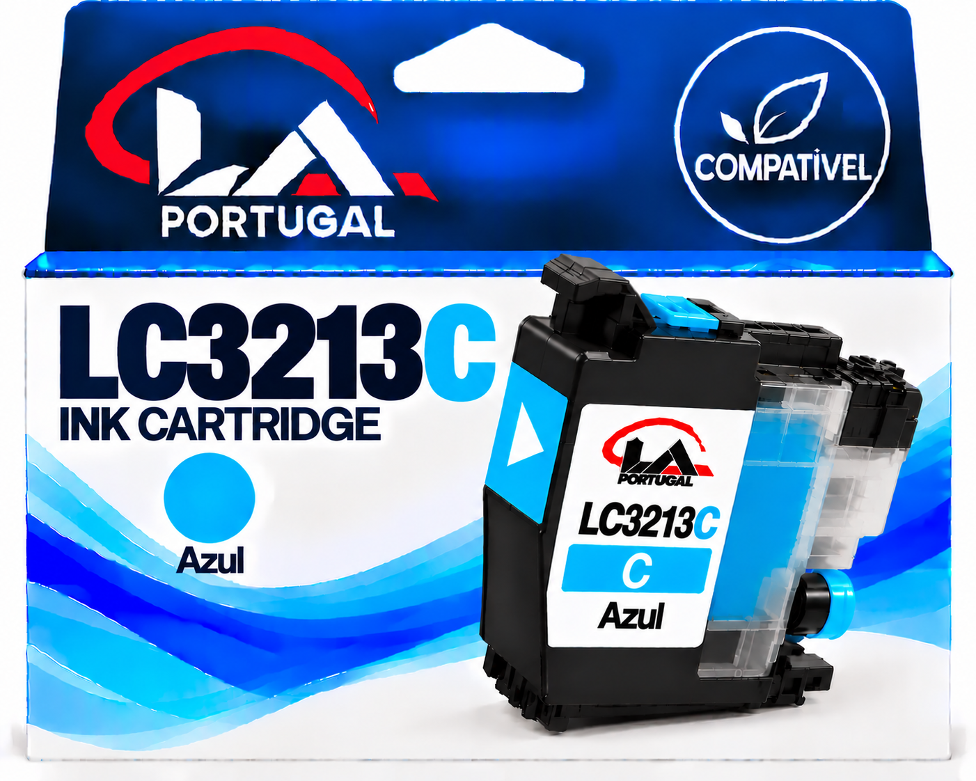 BROTHER LC3213 - AZUL COMPATIVEL 