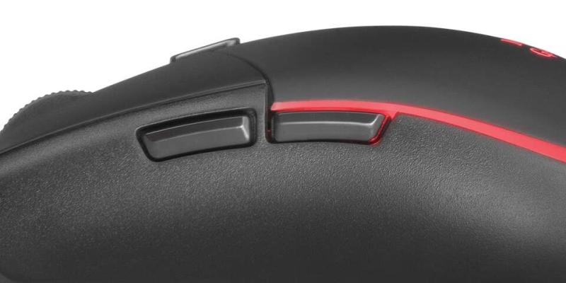 Rato Gamer USB Mars Gaming MMG 3200 dpi - 6 Botões - Iluminação LED RGB - Utilização por Destros - Cabo de 1,60 m