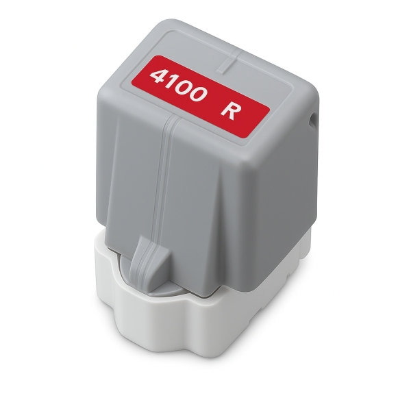 Canon PFI4100 vermelho Tinta Pigmentada Generico -  PFI4100R/ 6785C001